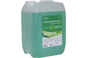Теплоноситель VRT (пропиленгликоль, 30град) 10кг/9,5л зеленый (ЧЗ VR.P.G.10.30)