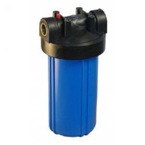 Колба BIG BLUE d=1&amp;quot; 10&amp;quot; НЖ сталь 304L с ключом, креплением F80108
