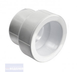 Муфта перех. VALTEC PPR d=75х63 в/в белая VTp.705.0.075063