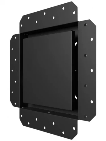 Вентилятор осевой вытяжной "ЭРА" Excellent 4C BB Matt black d100 с обр/клап на подшипниках