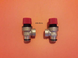 Клапан аварийный 3bar латунь 1/2&amp;quot; х скоба В/С (MR)