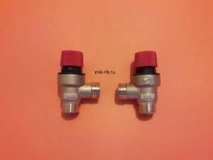 Клапан аварийный 3bar латунь 1/2&amp;quot; Н/Н (MR)