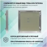 Люк ревиз под покраску повор потолок *Revizor АС Аспирин 2.0* 60см Ш х 70см В в 2х слойный ГКЛ *инд*