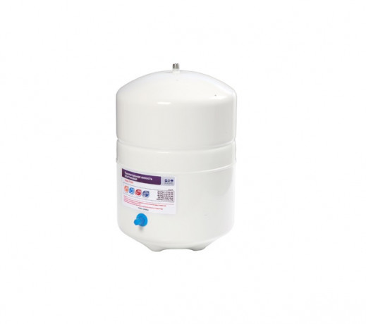 Гидроаккумулятор к RO металл 11л 3,0 Gal с краником 1/4" Jaco RAIFIL ROT-3W