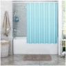 Штора для ванны Wasserkraft Order 180х200 c кольцами *голубая* SC-30201