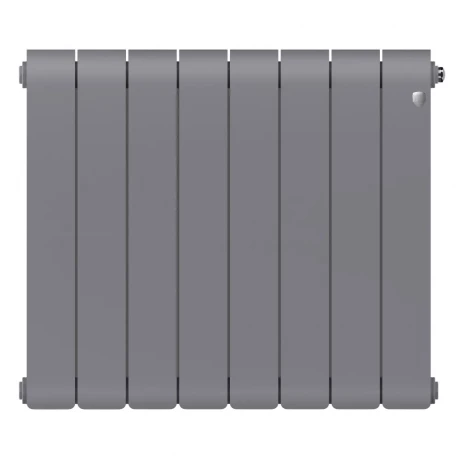 Радиатор ал/бим Royal Thermo Infinity 500 Silver Sanin (сереб) 8сек 570x800х90 25бар 1376Вт▲T70°С