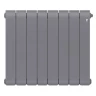 Радиатор ал/бим Royal Thermo Infinity 500 Silver Sanin (сереб) 8сек 570x800х90 25бар 1376Вт▲T70°С
