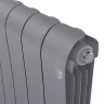 Радиатор ал/бим Royal Thermo Infinity 500 Silver Sanin (сереб) 8сек 570x800х90 25бар 1376Вт▲T70°С