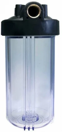 Корпус фильтра d=1" 10BB прозр F20135 ITA-35 с ключом, креплением