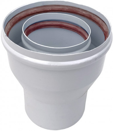 Муфта переходная d60/100 - 80/125мм арт TR.6080Н