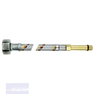 Шланг д/смесителя М10 L=150см нерж RAFTEC RHEIN