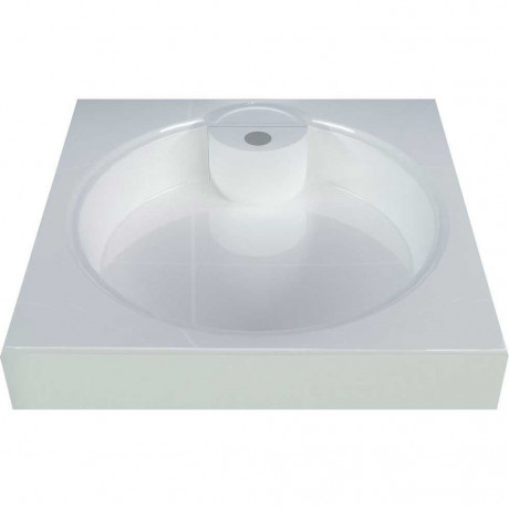 Умывальник MAXTONE BR7 560х59,5х10 на стир/маш лит мрамор 2 кроншт c сиф