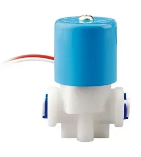 Клапан электромагнитный д/RO JG 1/4" трубка х JG 1/4" трубка 24VDC арт SLC 10 DN 1/4