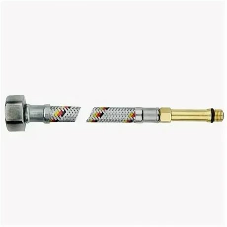 Шланг д/смесителя М10 L=120см нерж RAFTEC RHEIN