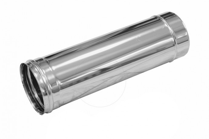 Труба из нержавеющей стали d=130 L-0,25м (толщ. 0,5мм) AISI 430