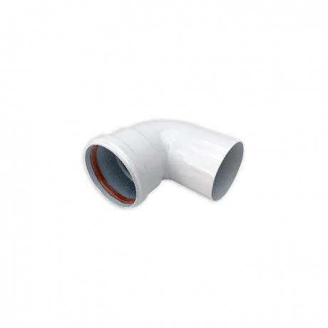 Колено 90° в/н соединительное d80 AL арт TR.8090F
