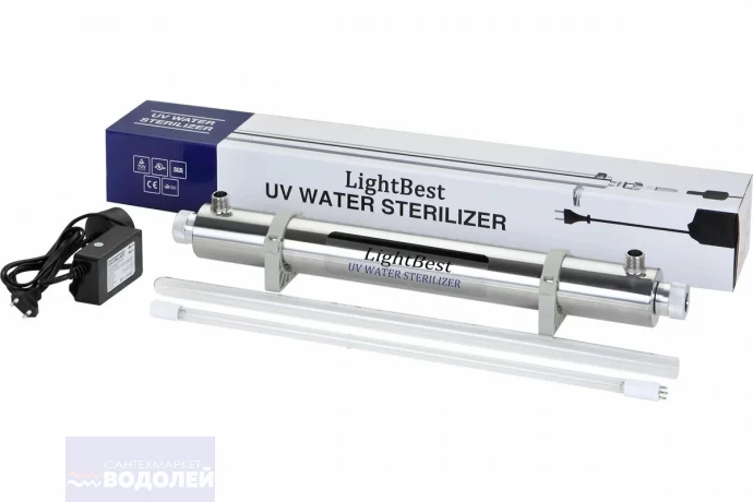 Стерилизатор ультрафиолетовый WATERSTRY UVLite 6GPM 3/4" 1,4м³/ч 25W