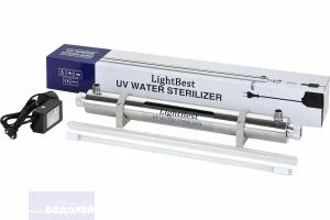 Стерилизатор ультрафиолетовый WATERSTRY UVLite 6GPM 3/4" 1,4м³/ч 25W