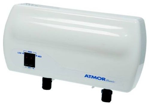Водонагреватель ATMOR BASIC 5К, проточный для душа