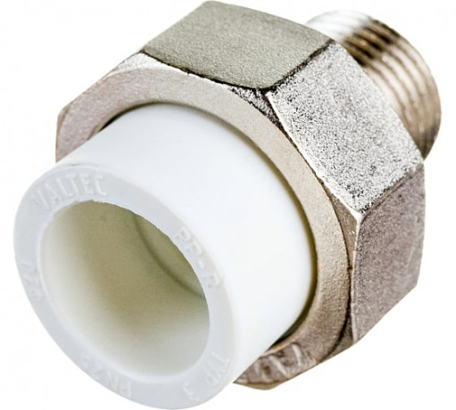 Разборное соединение VALTEC PPR d=20х1/2 РС белое VTp.761.0.02004