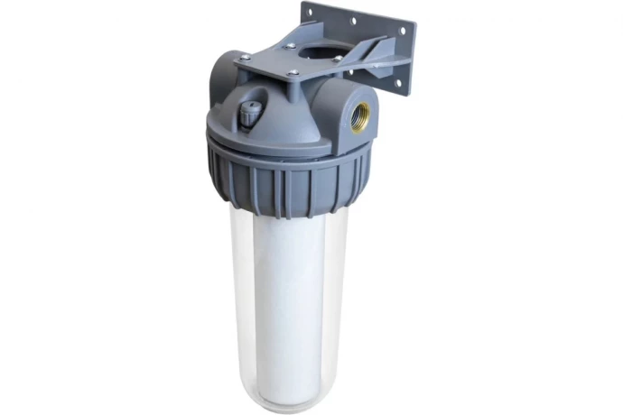 Корпус фильтра d=1/2" SL10" VRT прозр c ключом, крепл, картриджем арт 558256