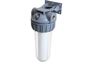 Корпус фильтра d=1/2" SL10" VRT прозр c ключом, крепл, картриджем арт 558256