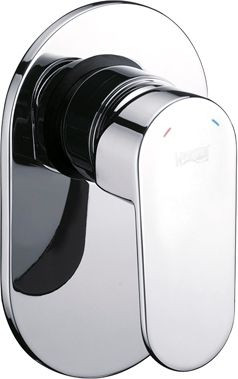 Смеситель Wasserkraft Donau  5351 для душа  с встроенной системой монтажа хром
