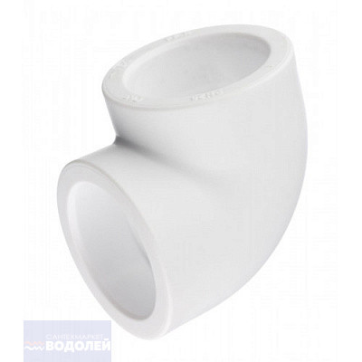 Колено VALFEX PPR d=75х90* белое