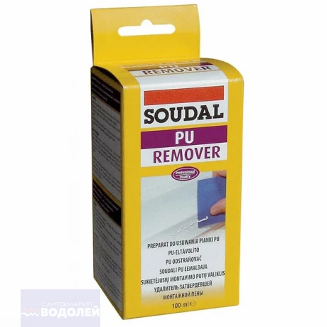 Удалитель д/затверд пены SOUDAL 100мл (0,22кг) арт 116544 *6