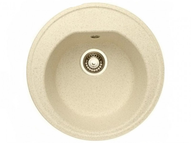Мойка *гранит* GRANICOM d=505 шампань с сифоном арт G 001