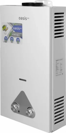 Колонка газовая OASIS Eco W20(D) цвет белый 20кВт 10л/мин дt 25°C