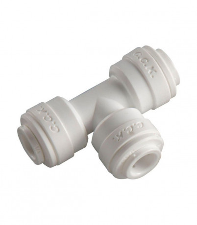 Тройник JG 1/4" трубка х 1/4" трубка х 1/4" трубка 4UT44 RAIFIL