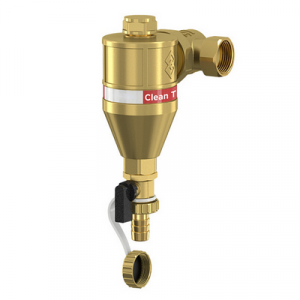 Сепаратор шлама (дешламатор) с пов/соед Flamco Clean T 3/4" в/в kvs-9м³/час арт 28051