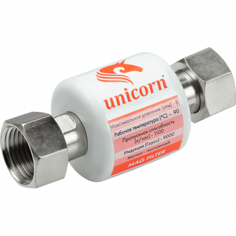 Преобразователь воды магнитный MAG Filter UNICORN d=1/2" c НГ