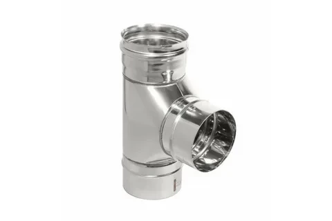 Тройник-К из нерж/стали d=150/90° (толщ. 0,5мм) ТРМ(М)-Р AISI 430 ТиС