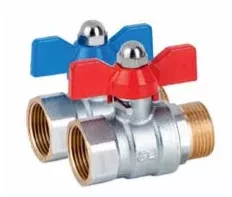 Кран шаровый GENEBRE d=3/8" FM бабочка арт 3036 03