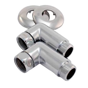 Колено хром перех. 1/2&amp;quot;Н х 1/2&amp;quot;В с НГ и отражателем PF STTF771