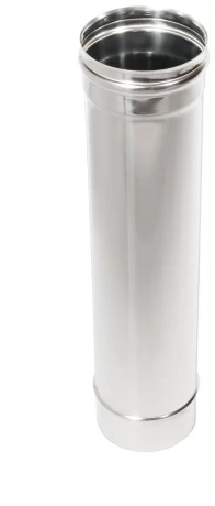 Труба из нерж/стали d=150 L-0,50м (толщ. 0,8мм) ТМР AISI 430 ТиС