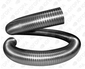 Труба из нержавеющей стали d=200 L 3,0м гибкая ПРОК *1м*
