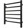 Полотенцесушитель эл. черн/мат GROIS Alex GR101 П6 500х600 black mat L