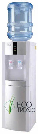 Кулер напольный (под бутыль) Ecotronic H1 L белый с серебром (компрес охлаждение)