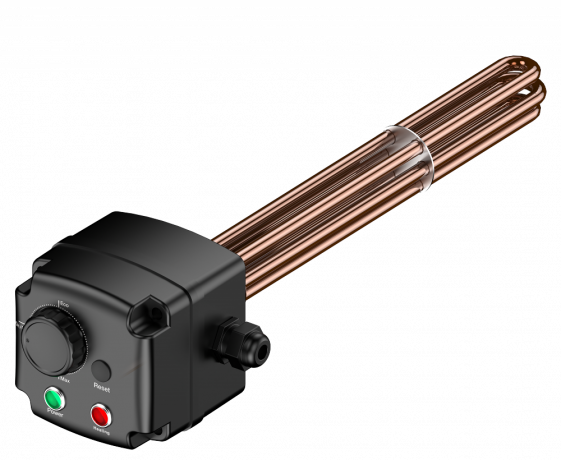 Тэн-блок с терморегулятором TERMICA ESH 2,0кВт /220В 1и1/2"Н арт 89011120