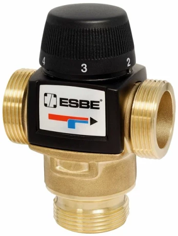 Клапан термостатический смес ESBE VTA 572 1" 20-55° Kvs-4,5м³ арт 31702100