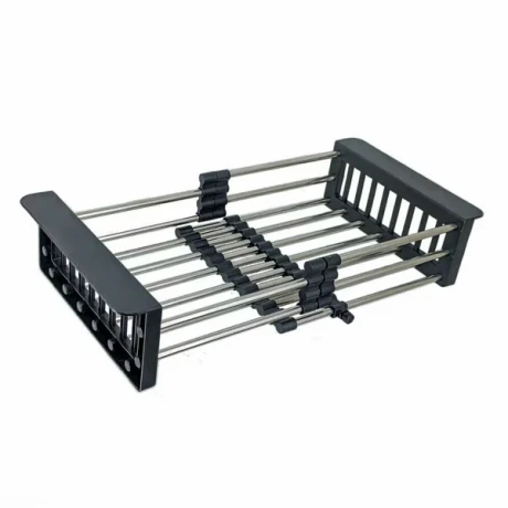 Коландер раздвижной 210х250/395мм д/кухонной мойки графит GERHANS арт K30300B