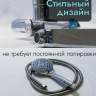 Смеситель д/ванны TRIGOR кор/излив поворотный с душ/компл хром арт B3-434