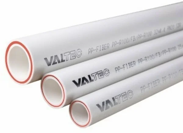 Труба VALTEC PP-FIBER арм/стекл PN20 d=75 белая