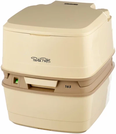 Биотуалет Thetford Porta Potti Qube 165 Люкс (21л сток, 15л бак для чистой воды) с индикатором