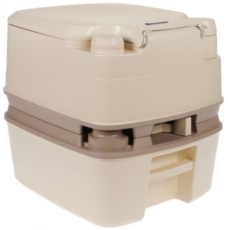 Биотуалет Thetford Porta Potti Qube 365 (21л сток, 15л бак для чистой воды) с индикатором,. слоновая кость