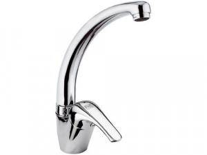 Смеситель Remer *35* F422C для кухни поворотный настольный C образный