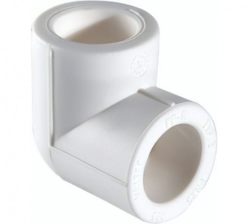 Колено VALTEC PPR d=40х90* белое